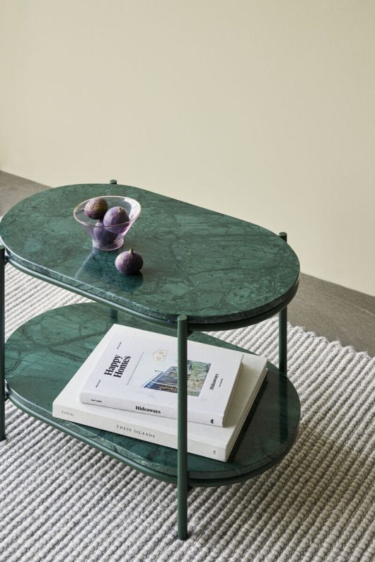 Table d'appoint 'Nusa' - Vert foncé