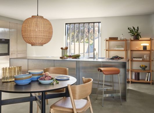 Tabouret 'Avenue' - Brun