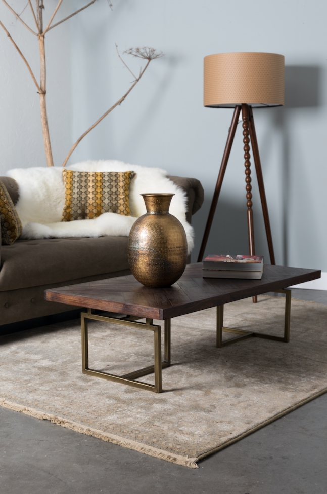 Table basse 'Class' - Brun