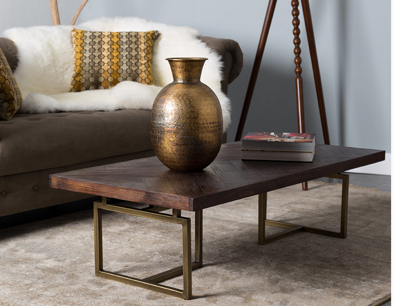 Table basse 'Class' - Brun