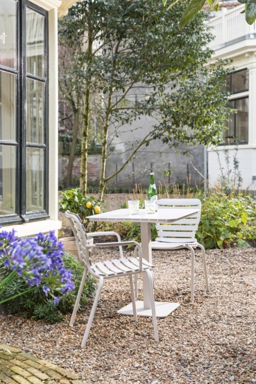 Table bistro 'Vondel' 71x71cm - Noir