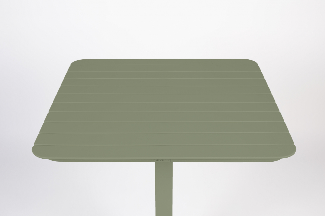 Table bistro 'Vondel' 71x71cm - Vert