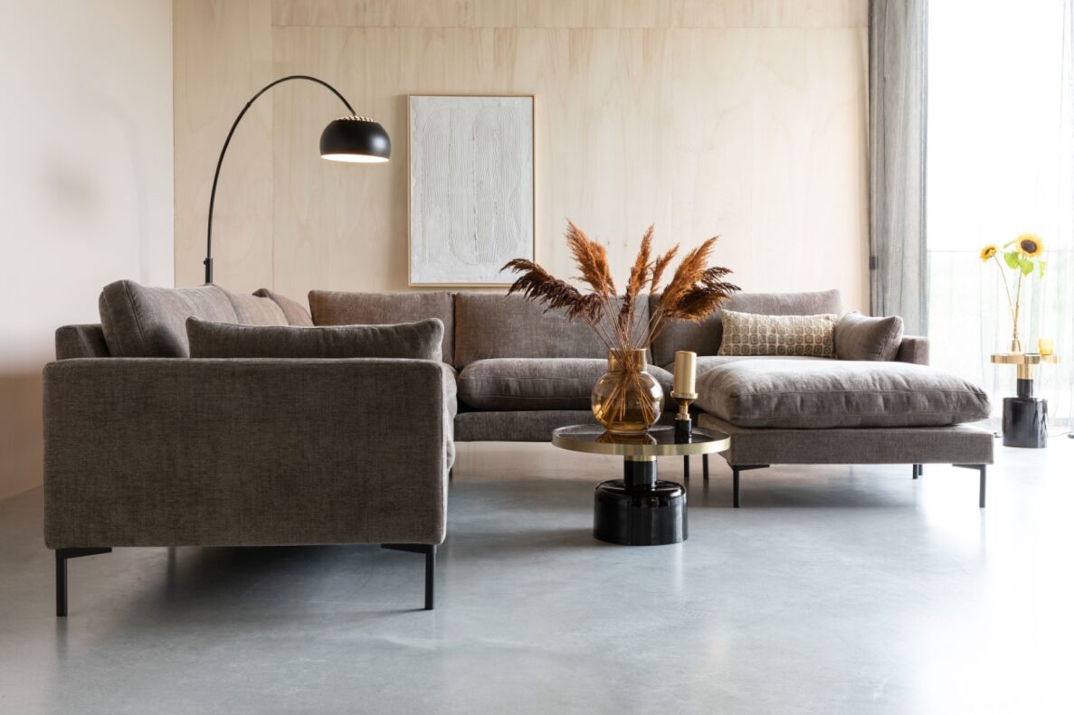 Table d'appoint 'Glam' - Noir