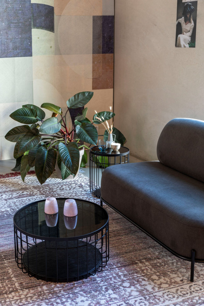 Table basse 'Lance' M - Noir