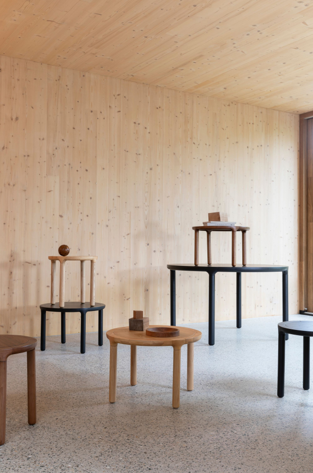 Table d'appoint 'Storm' - Naturel