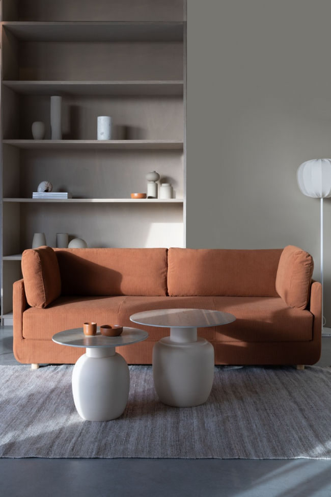 Table d'appoint 'Kaula' - Beige