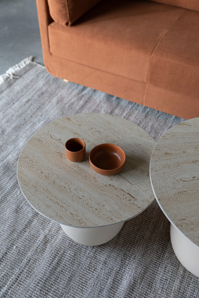 Table d'appoint 'Karula' - Beige