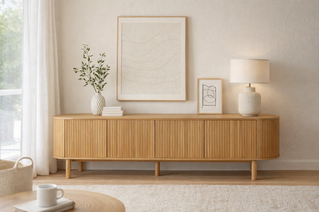 Meuble TV 'Myshult' L - Naturel