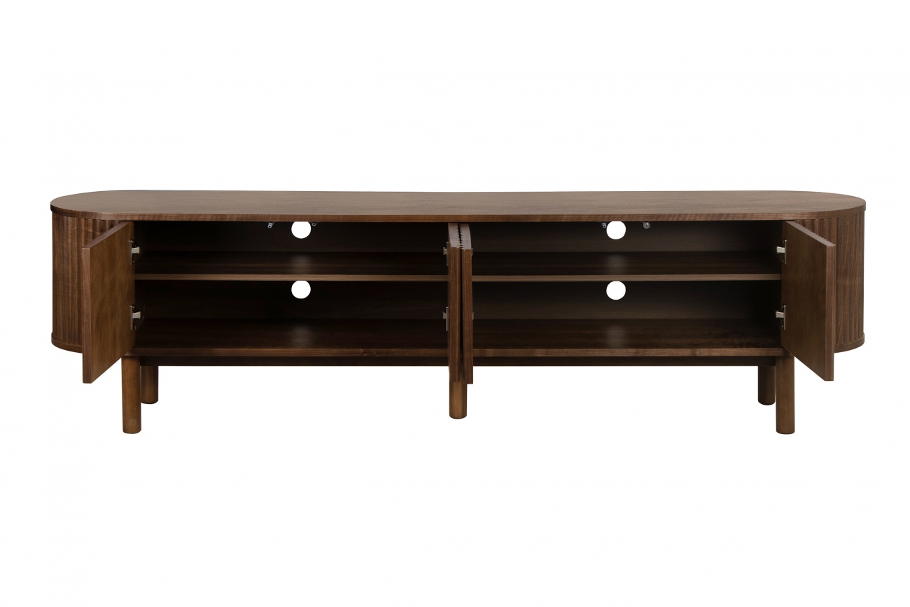 Meuble TV 'Myshult' 200x40cm - Noyer