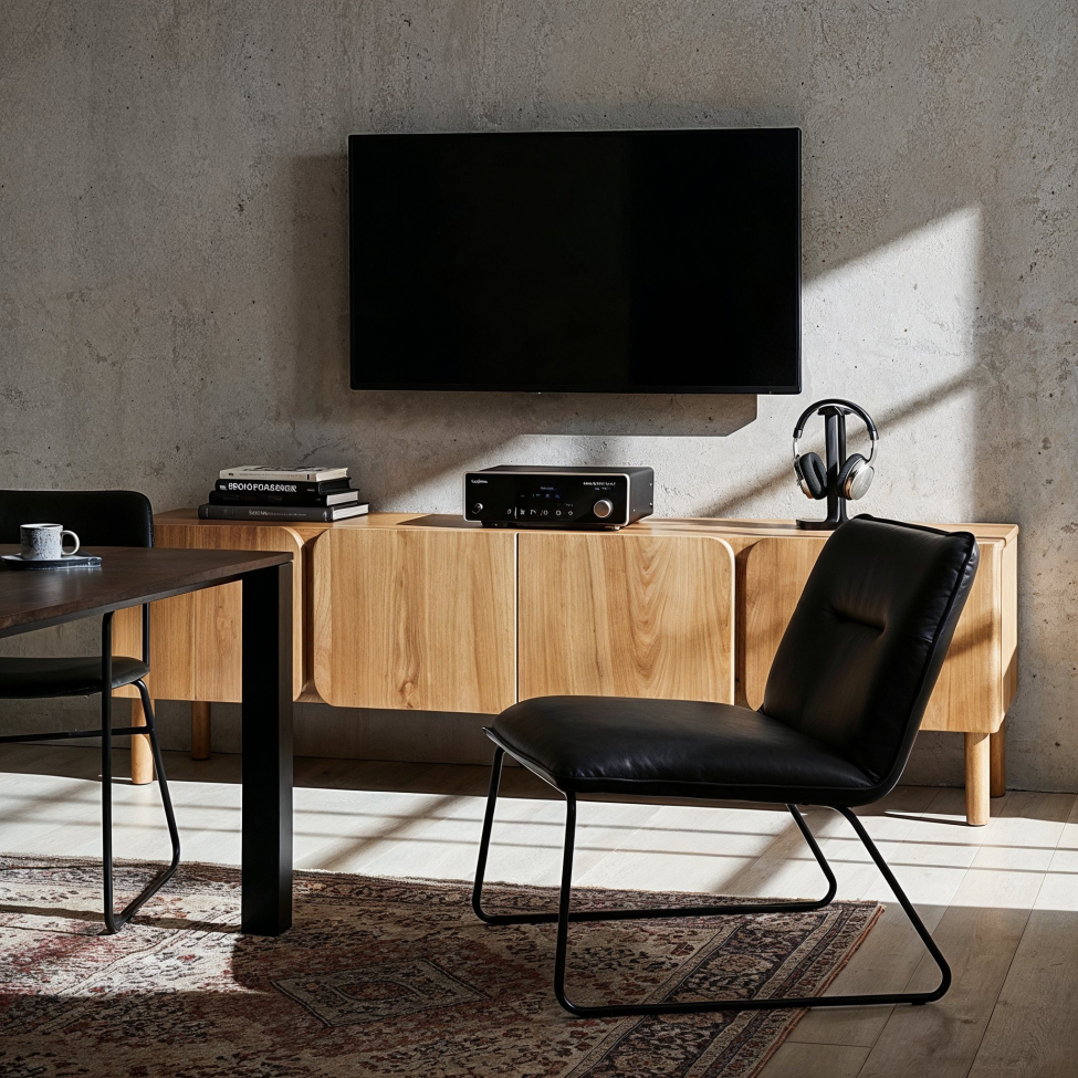 Meuble TV 'Lövhamn' L - Nature