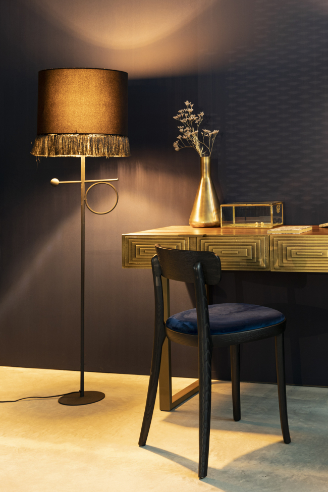 Table console 'Volan' - Or