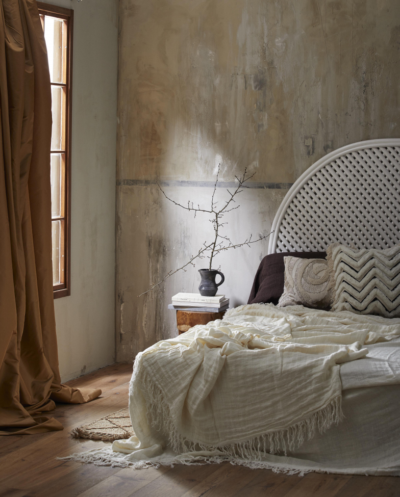 Tête de lit 'Phai' - Blanc