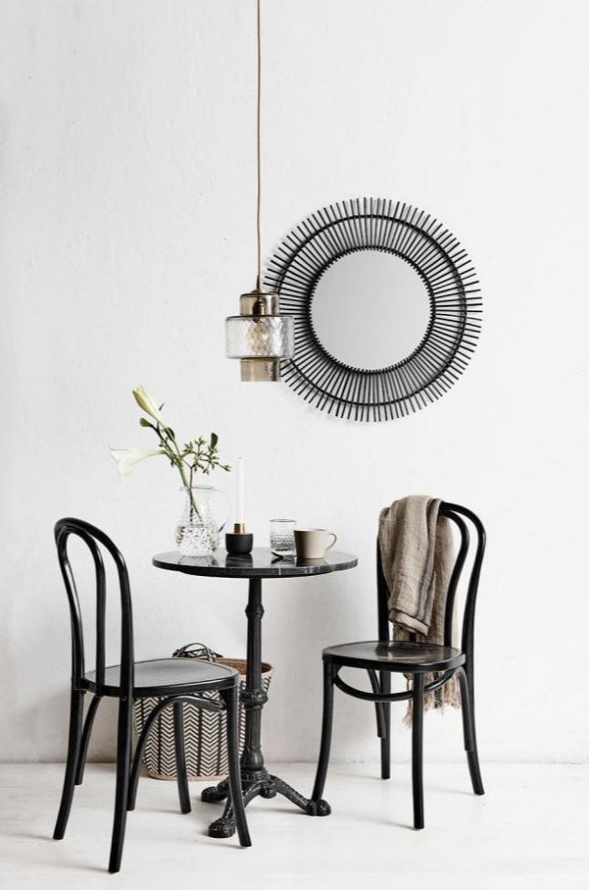 Chaise 'Bistro' - Noir