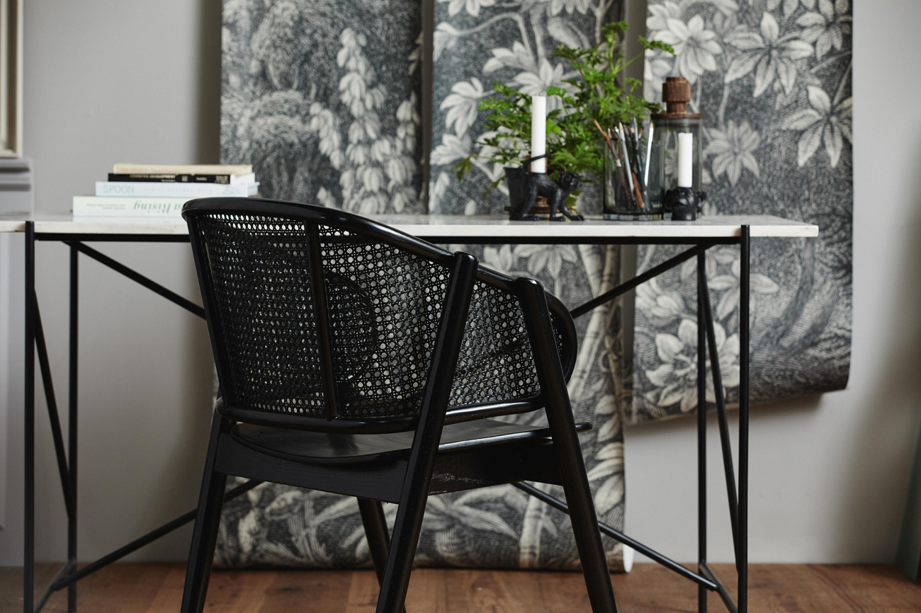 Fauteuil 'Wicky' - Noir
