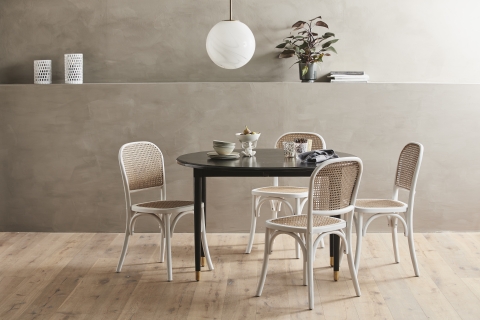 Chaise 'Wicky' - Blanc