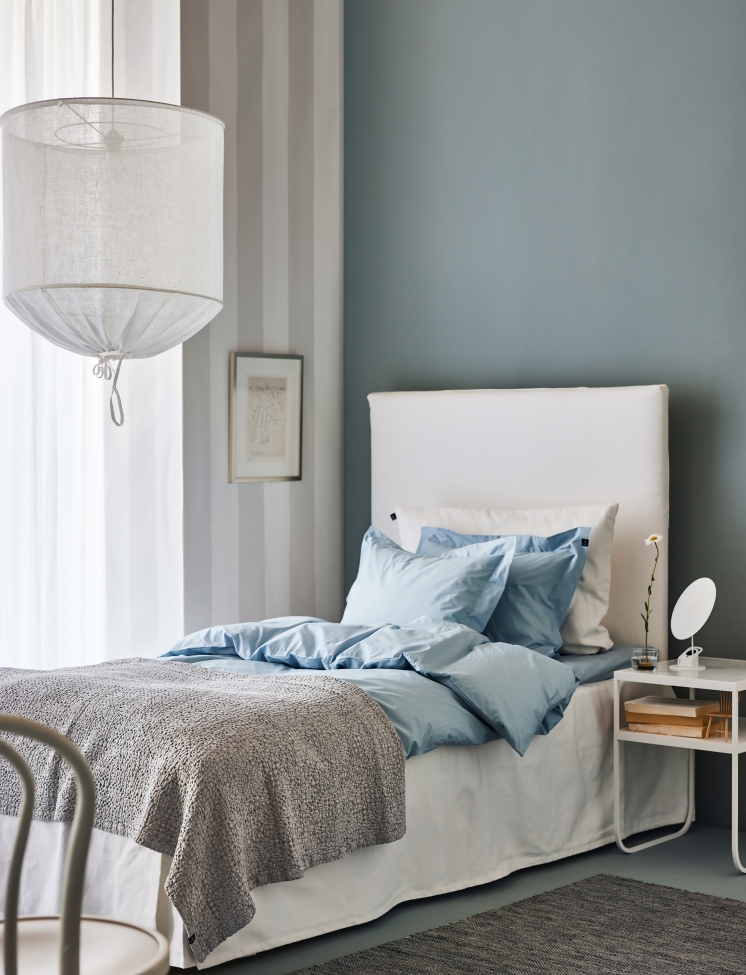 Jupe de lit 'Weeknight' 120x220x52 - Blanc