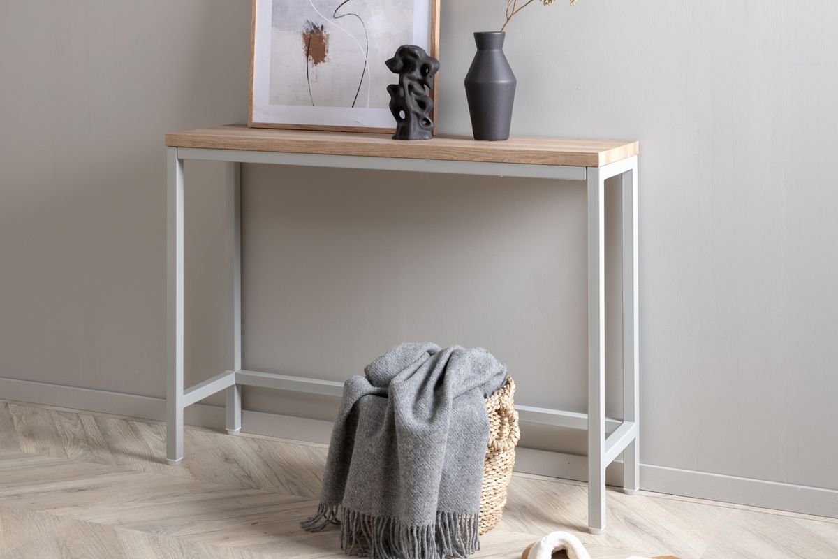 Table d'appoint 'Ransäter' 30x110 - Gris