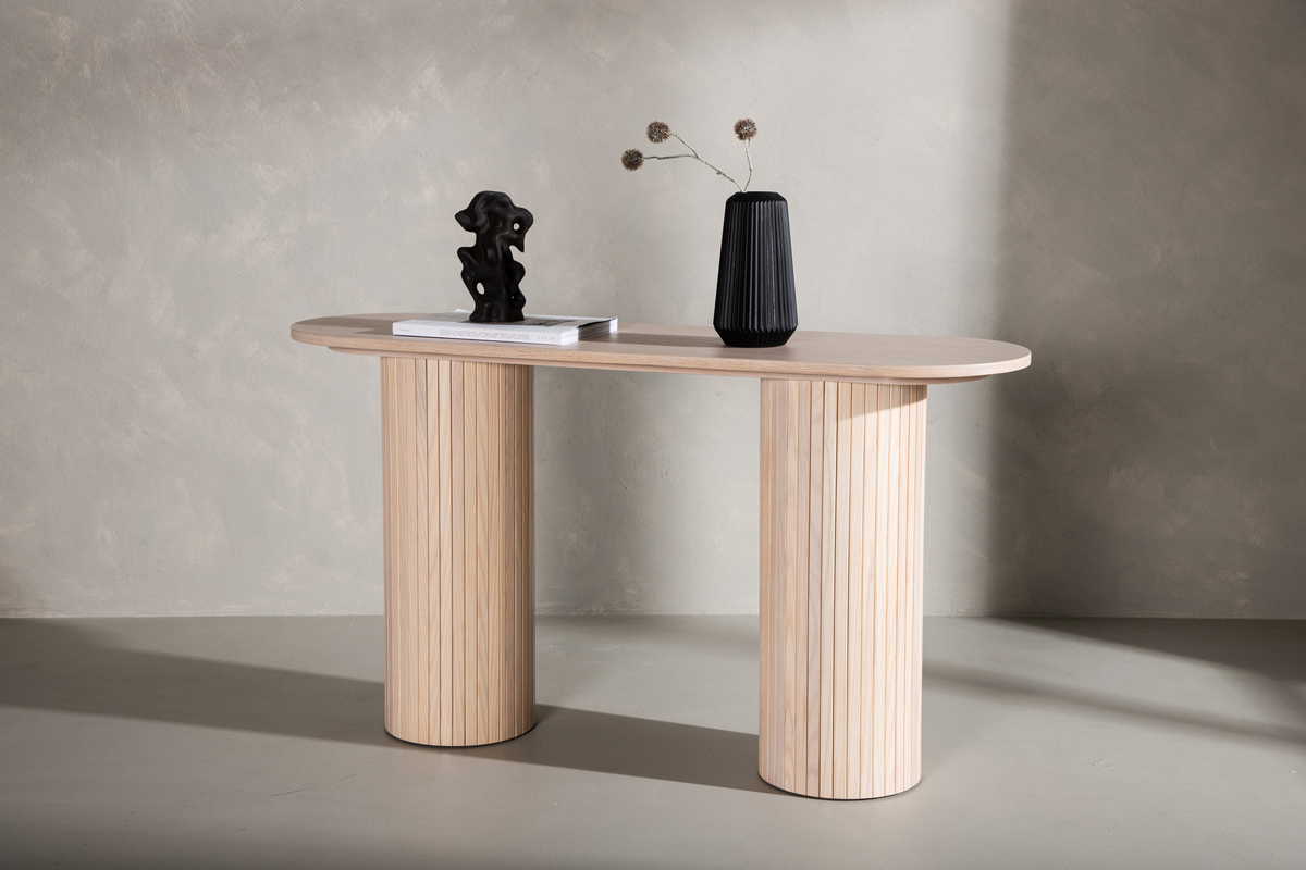 Table d'appoint 'Barkaby' 40x130cm - Beige