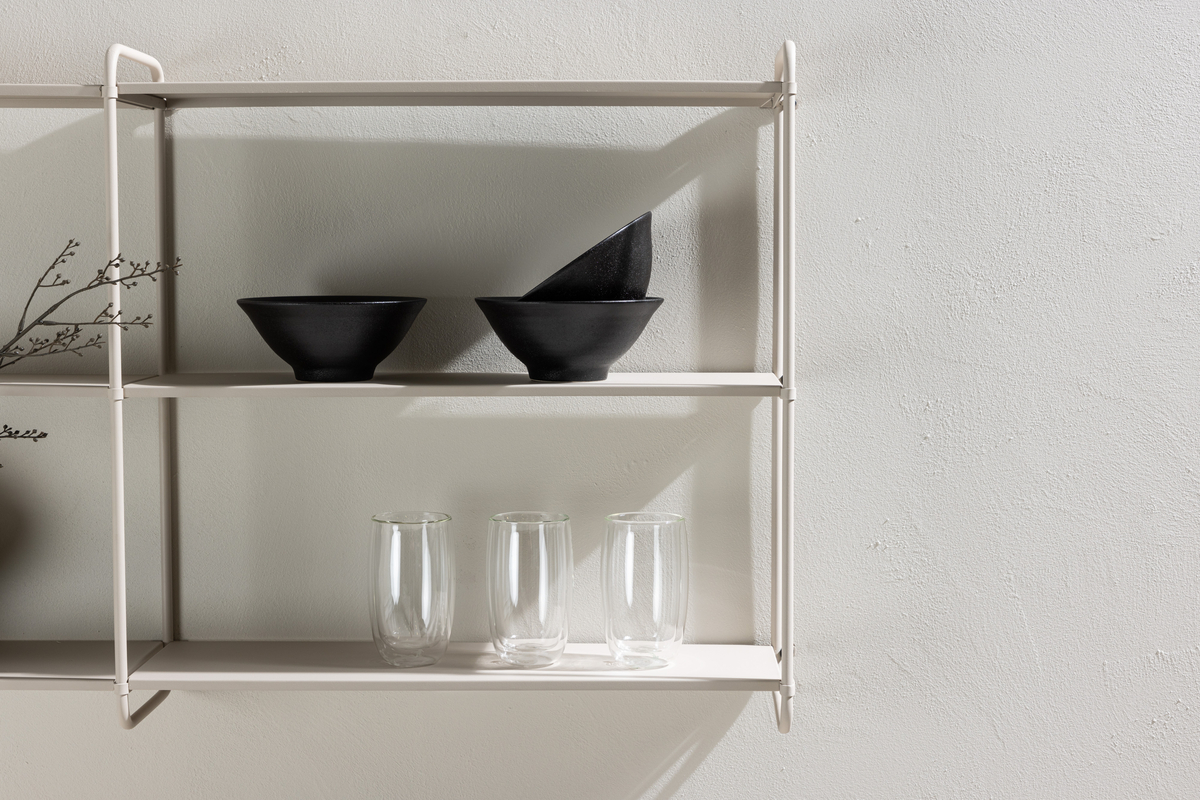 Étagère 'Fontaine' 122cm - Beige