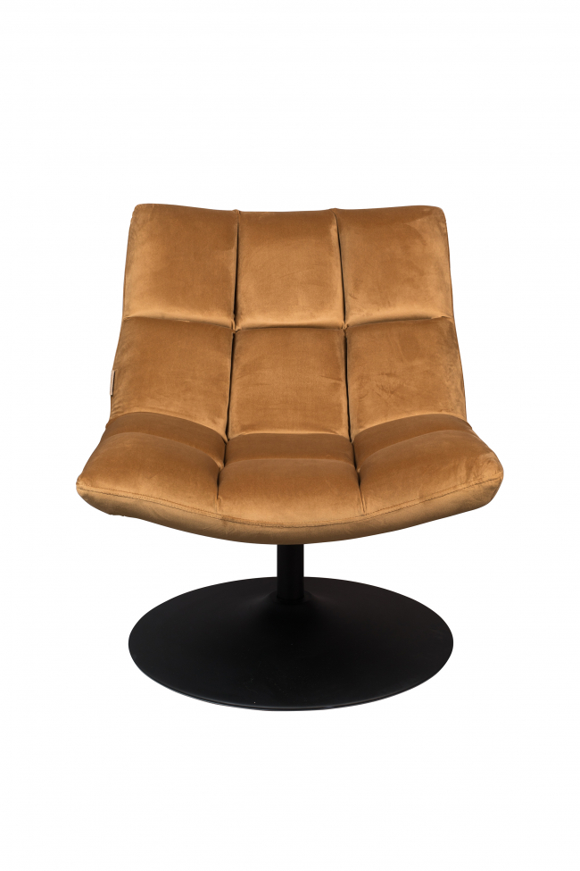 Fauteuil 'Bar' - Velours/Or