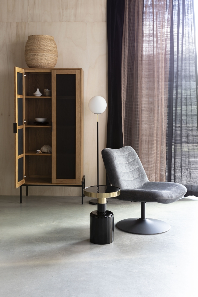 Fauteuil 'Bubba' - Gris