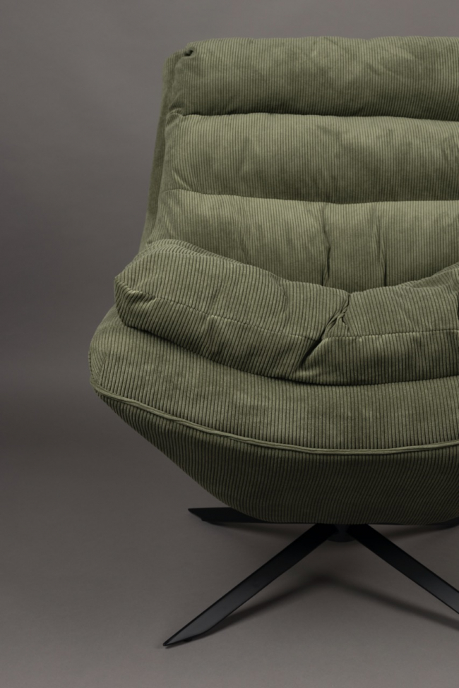 Fauteuil 'Vince' - Vert