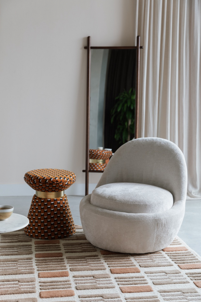 Fauteuil 'Nash' - Blanc