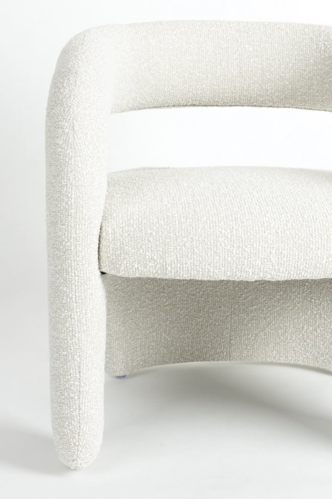 Fauteuil 'Nova' - Blanc