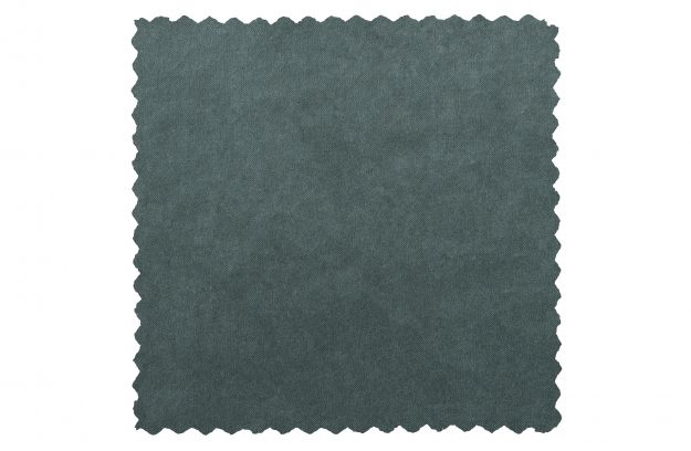 Pouf 'Rocco' - Pétrole/Samette