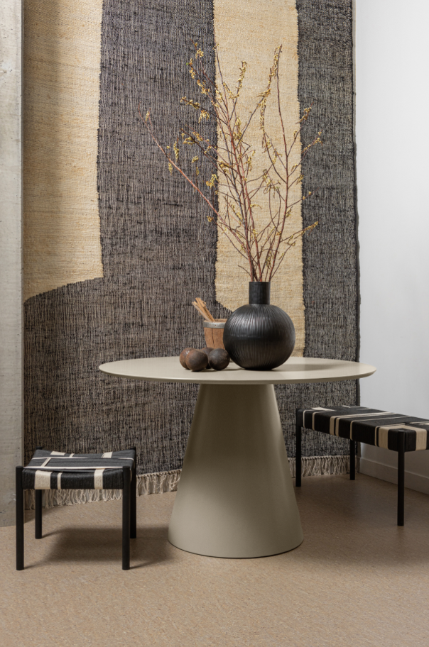 Table à manger 'Jorre' - Beige