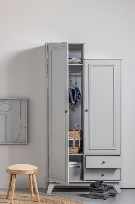 Armoire 'Lily' - Gris