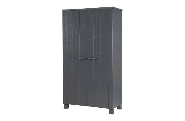 Armoire 'Dennis' - Gris acier