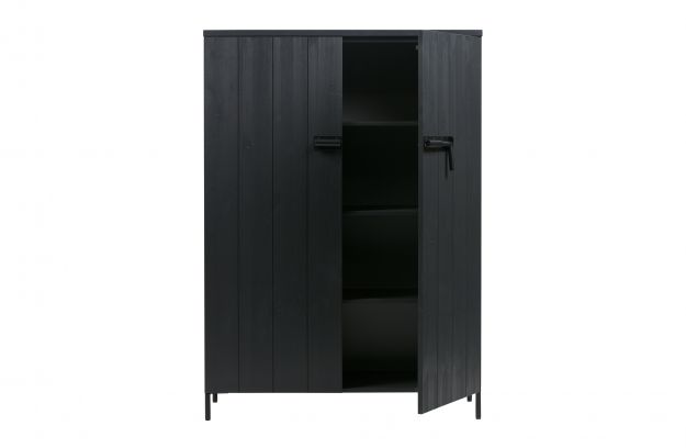 Armoire 'Bruut' 2 portes - Noir