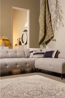 Canapé d'angle droit 'Lloyd' - Vert