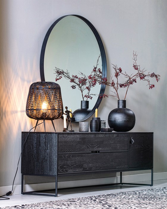 Miroir 'Doutzen' Rond 115cm