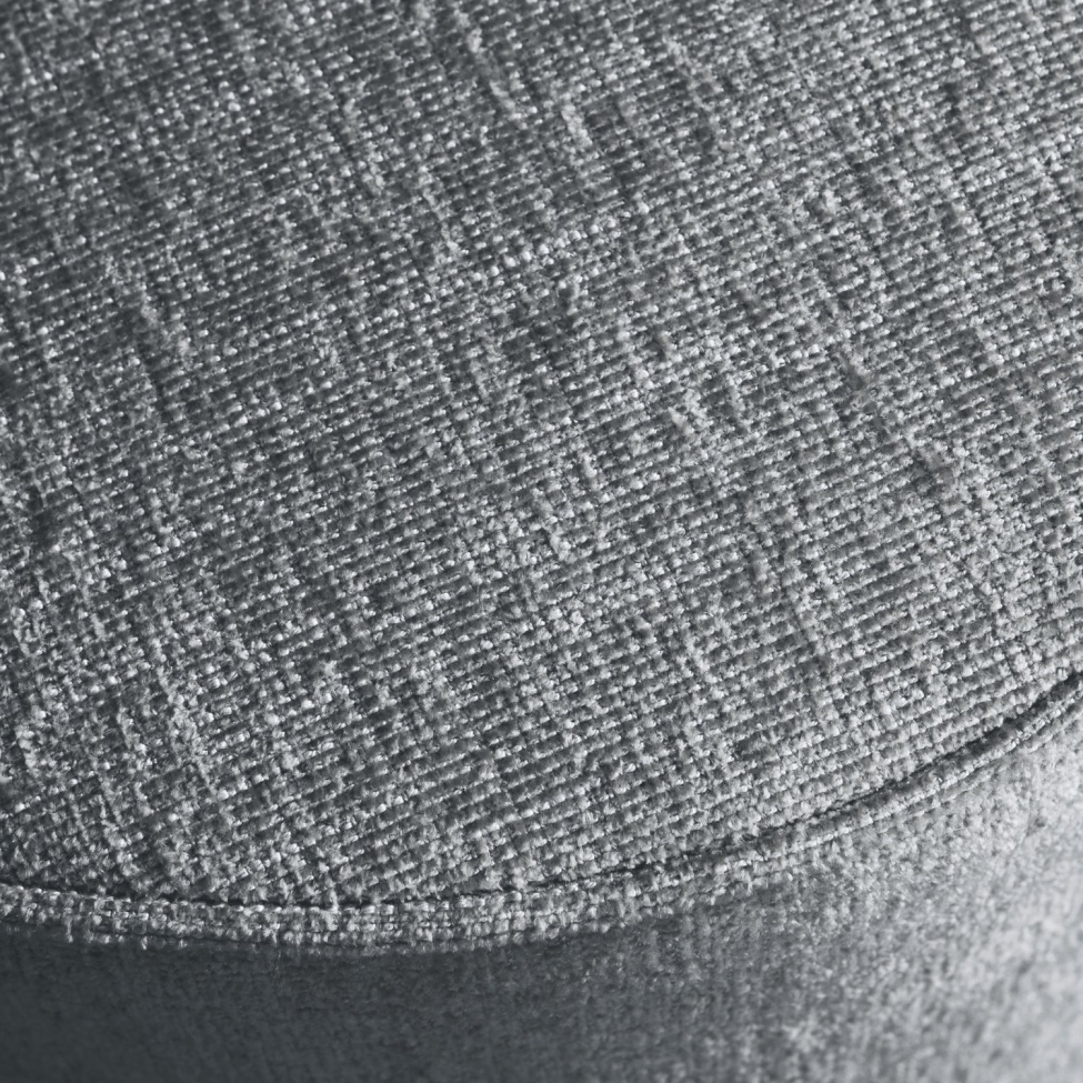 Pouf 'Pearl XL' - Gris/bleu