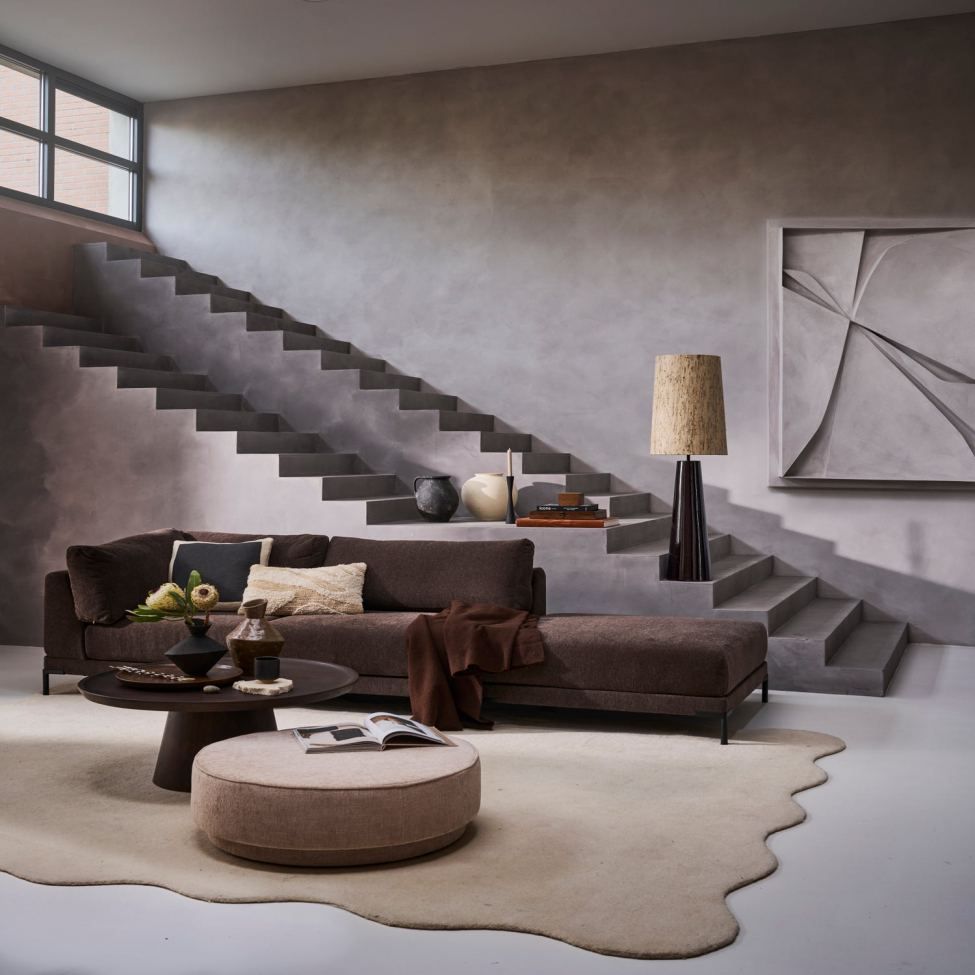 Pouf 'Pearl XL' - Beige