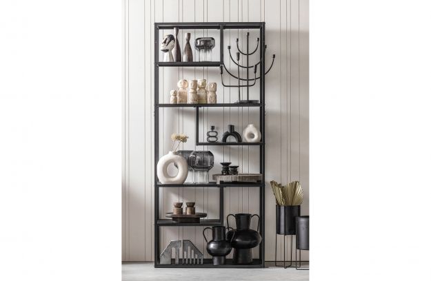 Étagère murale 'Teun' - Noir