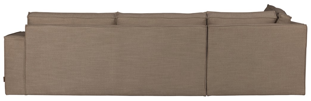 Canapé 'Freddie' 4 places - Brun clair