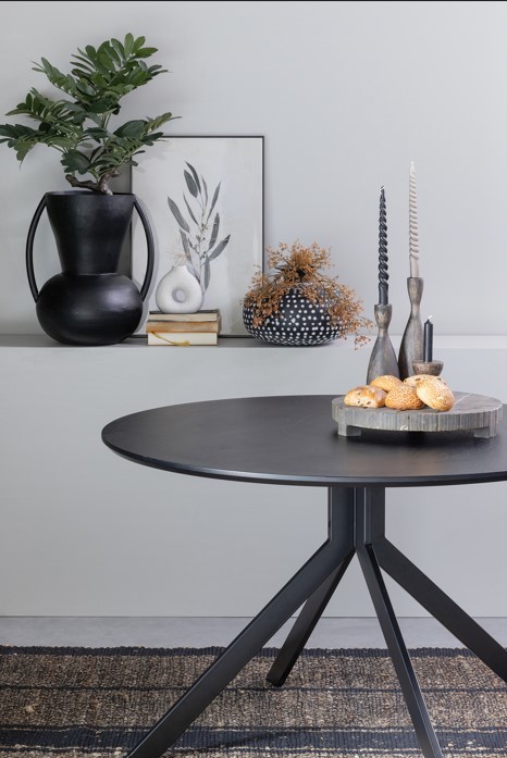 Bougeoir 'Rosa' 28 cm - Brun