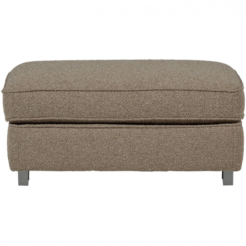 Pouf 'Lazy' - Boucle grise