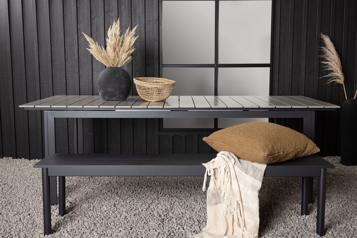 Table à manger 'Laxsjö' 229x100cm - Noire