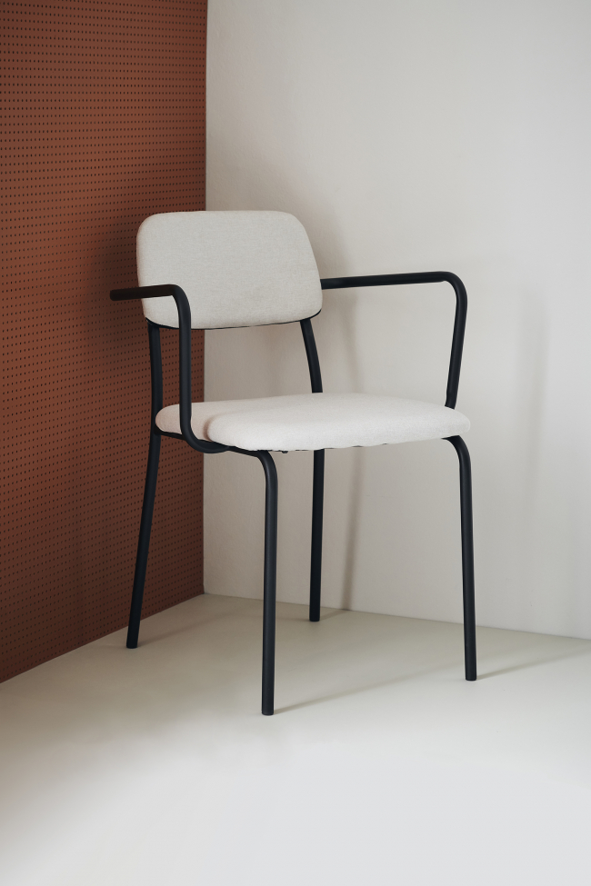 Chaise 'Mono' - Gris