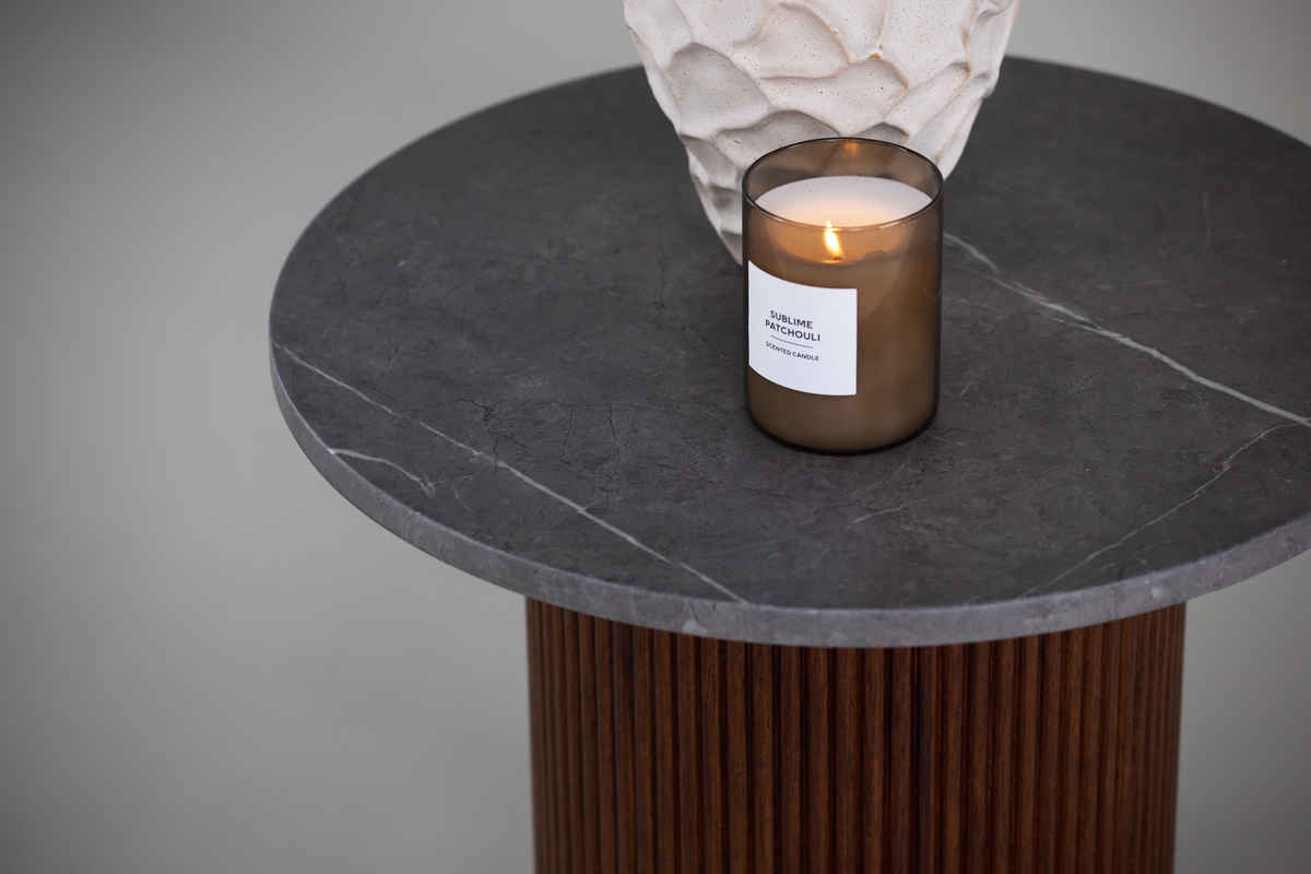 Table d'appoint 'Härjedalen' Ronde 52cm - Brun