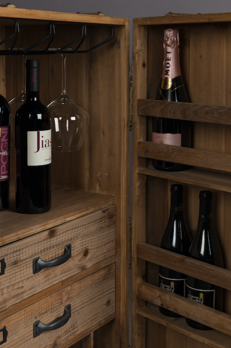 Armoire Vintage 'Lico' - Naturel