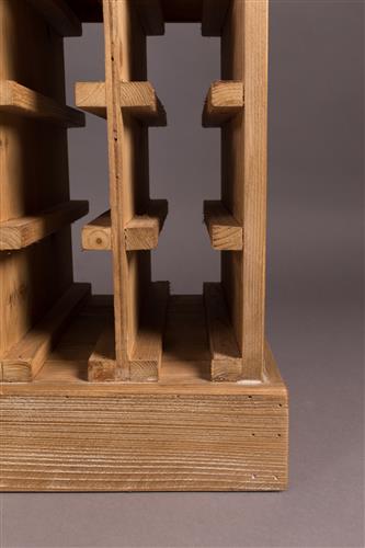 Rangement à vin 'Claude' - Naturel