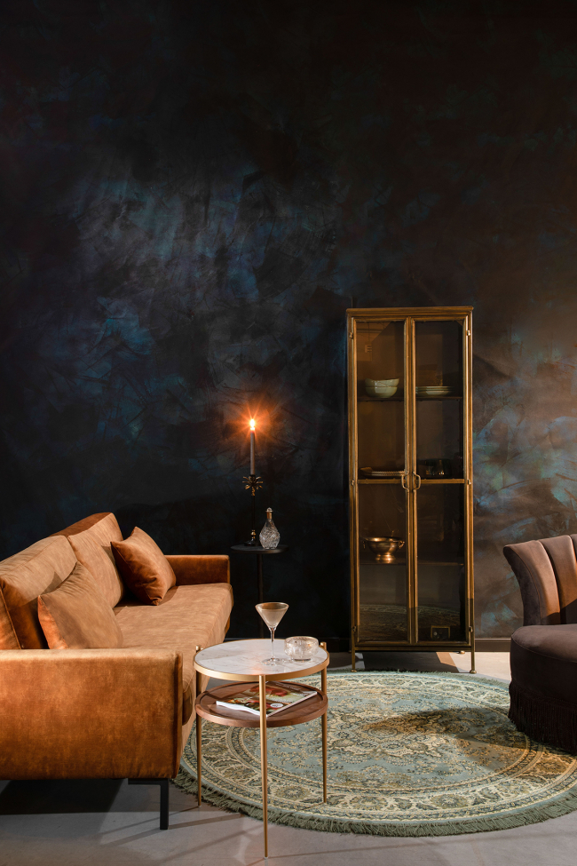 Armoire 'Gertlush' - Or/Noir