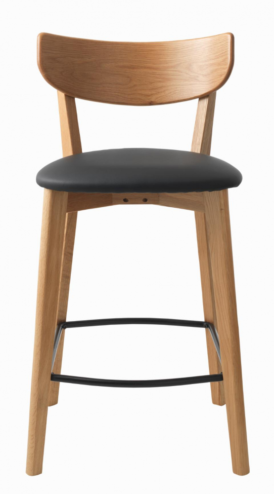 Tabouret de bar 'Civita' - Chêne