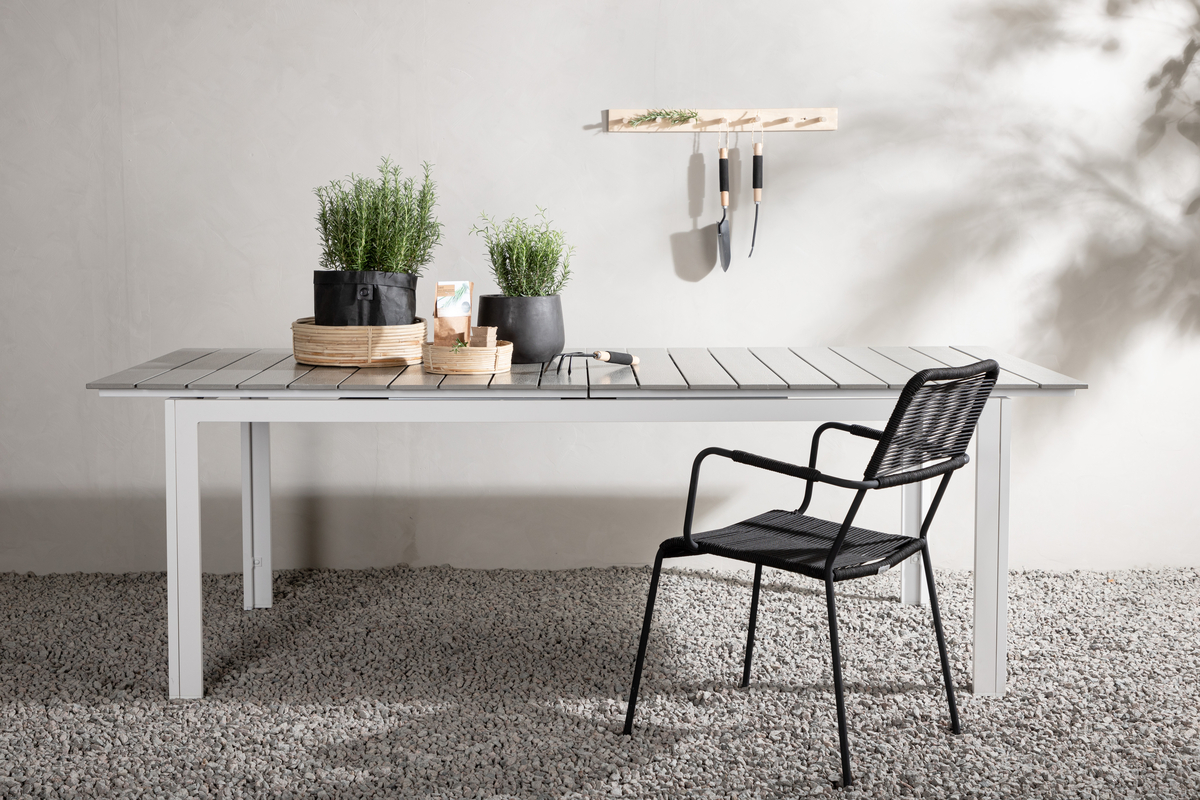 Table à manger 'Laxsjö' 229x100cm - Gris