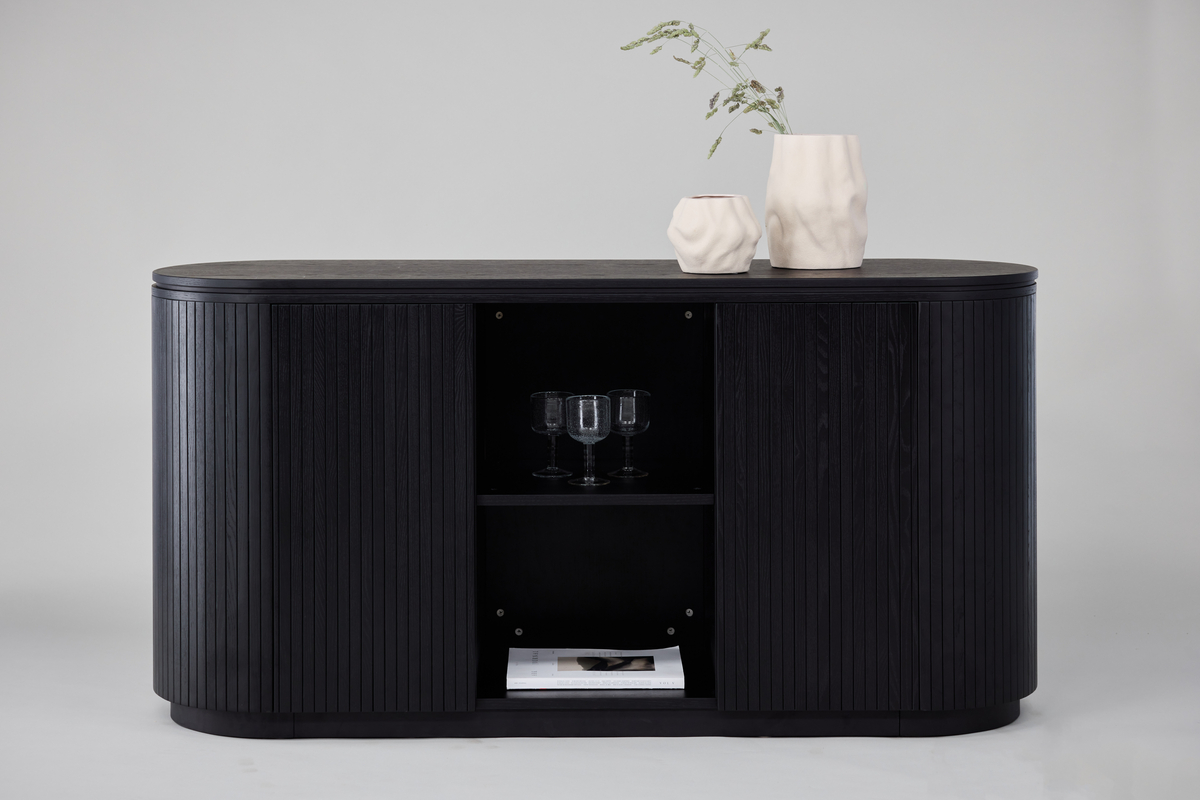 Armoire 'Fredrikstad' - Noir